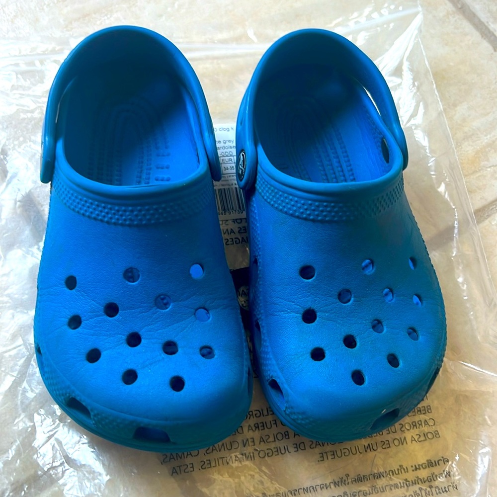 Crocs blue Size J 1